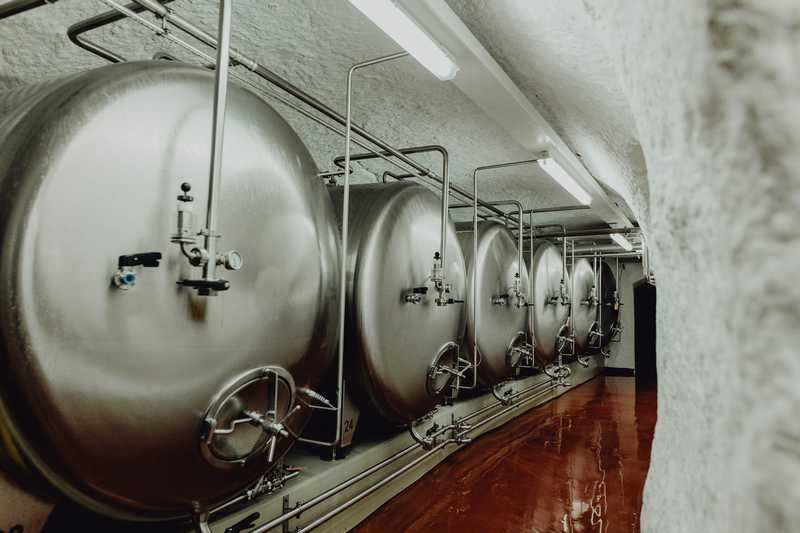 century old rock cellars for smoked beer lagering