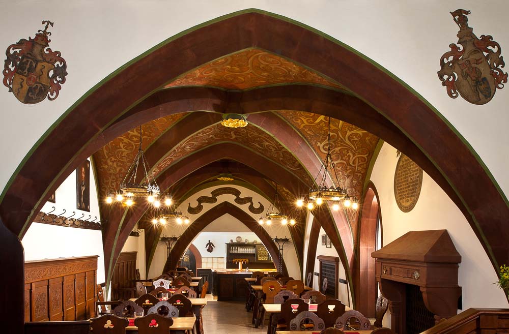 Dominikanerklause with arched ceiling