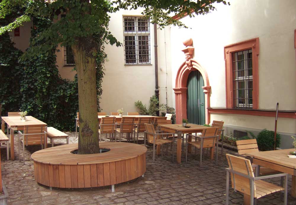 Schlenkerla beer garden