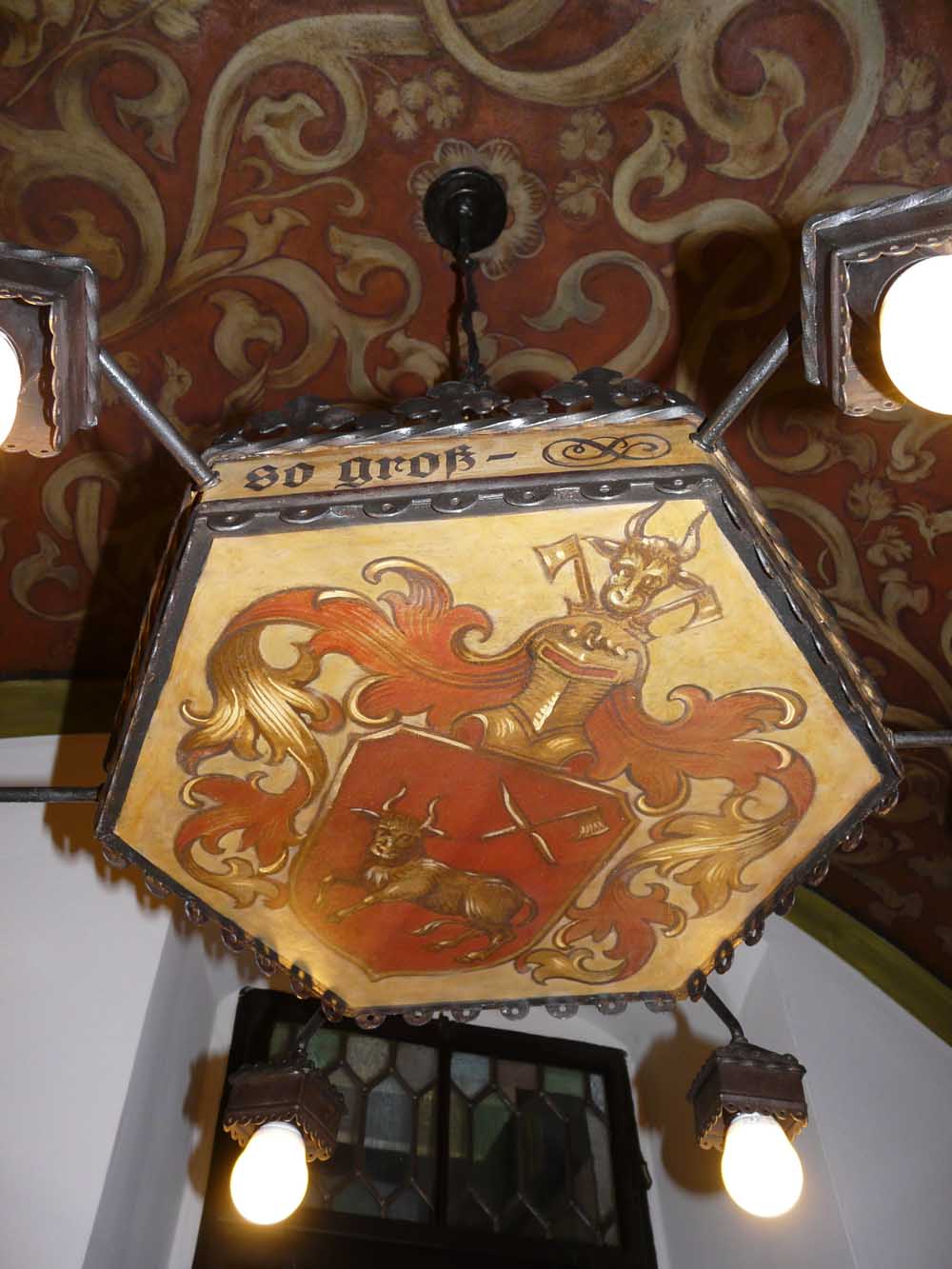 Lampe der Metzgerzunft