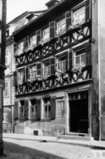 Schlenkerla Fassade in den 1920er Jahren